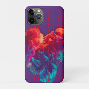 Follow Your Dreams Quotes Colourful Flowers iPhone 11 Pro Case
