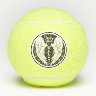 Follow Your Dreams with Angels Wing Tennis Balls