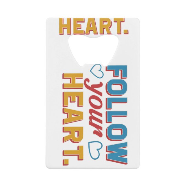 Follow Your Heart (Front)