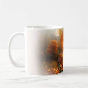 Follow Your Heart Acoustic Guitar Art Coffee Mug
