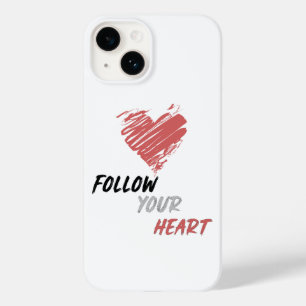 Follow Your Heart Case-Mate iPhone 14 Case