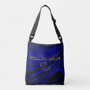 follow your heart  crossbody bag