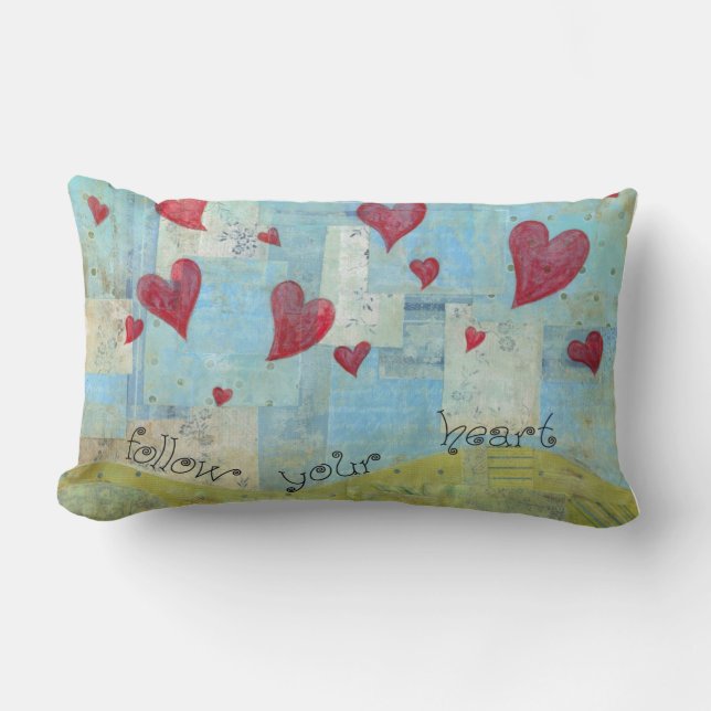 Follow Your Heart Pillow (Front)