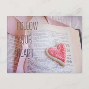 Follow Your Heart Postcard