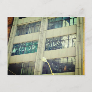 Follow Your Heart Postcard