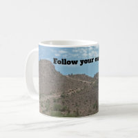 Follow Your Own Path Trail Photo Arizona Mountain