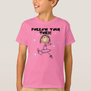 Follow Your Toes Ballerina T-Shirt