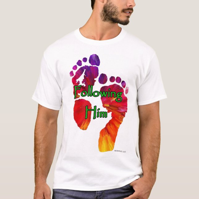 Following Him Team Shirt (Front)