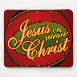 Following Jesus Mouse Pad