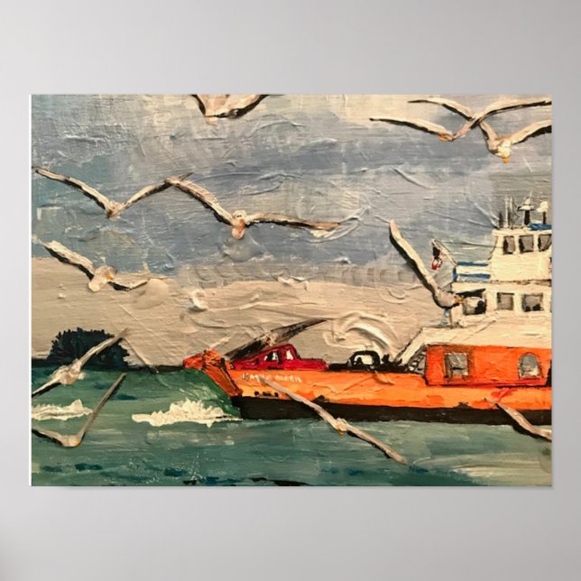 Following The Kayla Marie  Poster (Front)