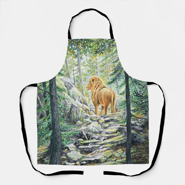 Following the Lion -  Apron (Front)