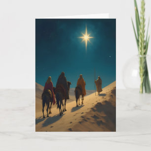 Following the Star Christmas Holiday Card
