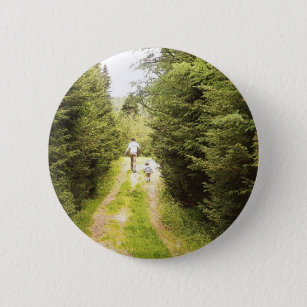 Following your steps 6 cm round badge