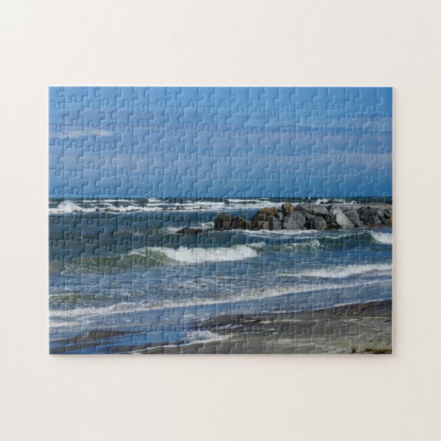 Folly Beach Atlantic Jigsaw Puzzle (Horizontal)
