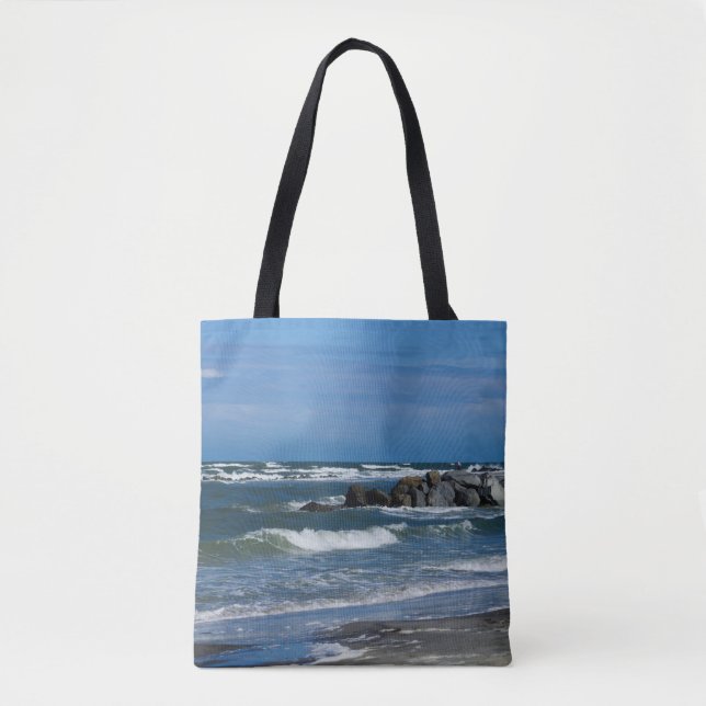 Folly Beach Atlantic Tote Bag (Front)