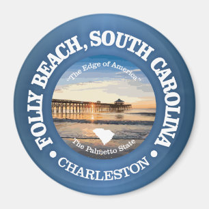 Folly Beach (C) Magnet