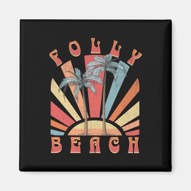 Folly Beach  Magnet (Front)