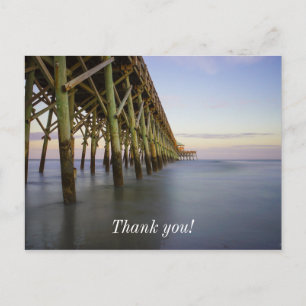 Folly Beach Pier Beauty Postcard