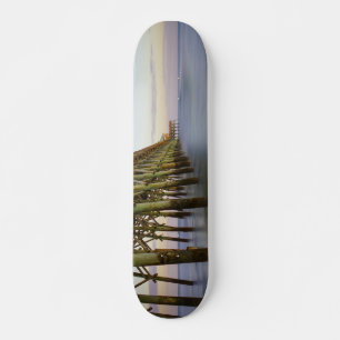 Folly Beach Pier Beauty Skateboard