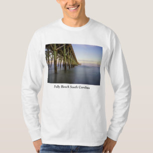 Folly Beach Pier Beauty T-Shirt