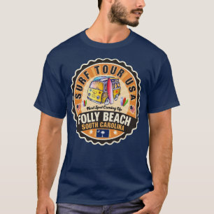 Folly Beach South Carolina 2 T-Shirt