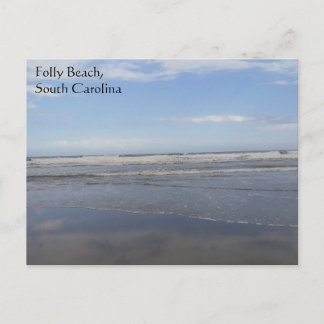 Folly Beach, South Carolina Postcard