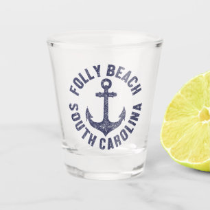 Folly Beach,South Carolina Shot Glass