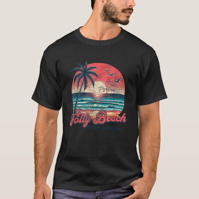 Folly Beach  T-Shirt (Front)