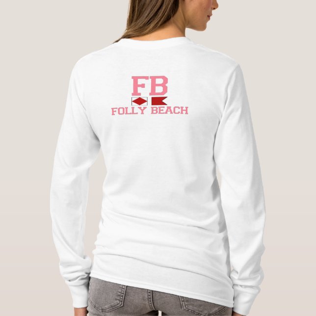 Folly Beach. T-Shirt (Back)