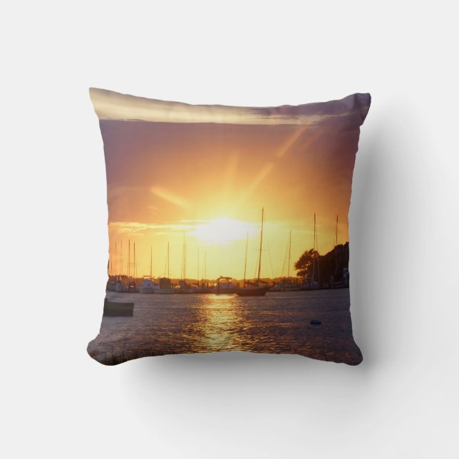 Folly River Sunrays Cushion (Front)