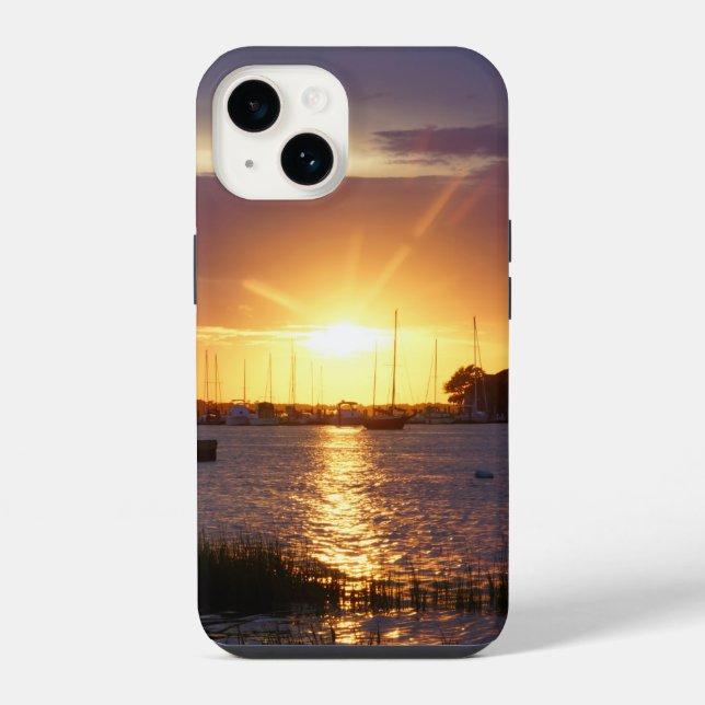 Folly River Sunrays iPhone Case (Back)