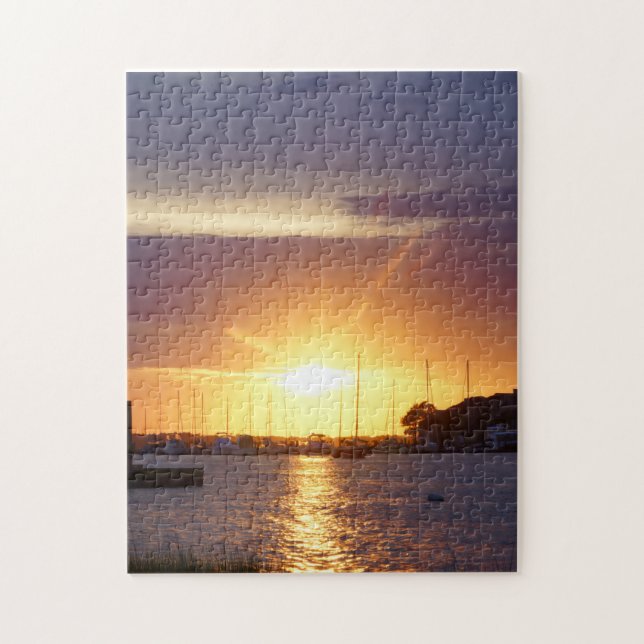 Folly River Sunrays Jigsaw Puzzle (Vertical)