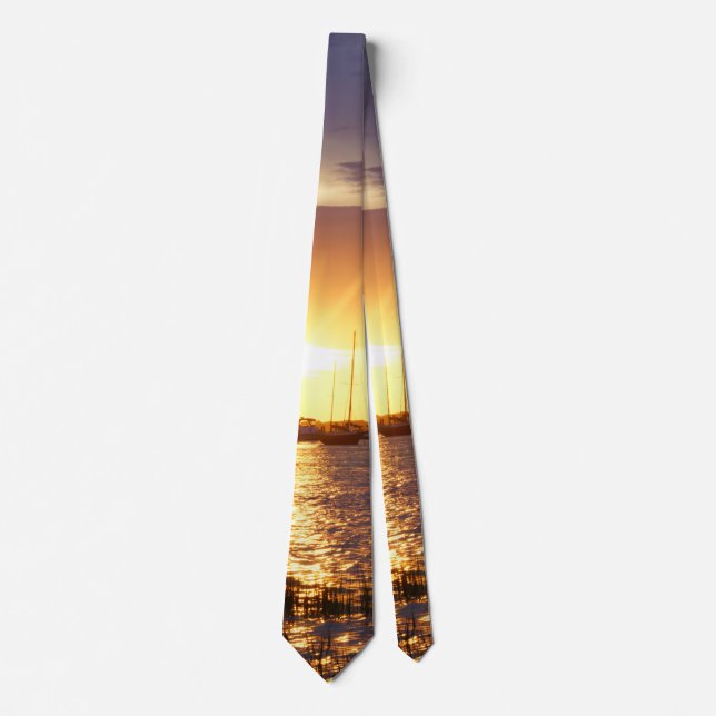Folly River Sunrays Neck Tie (Front)