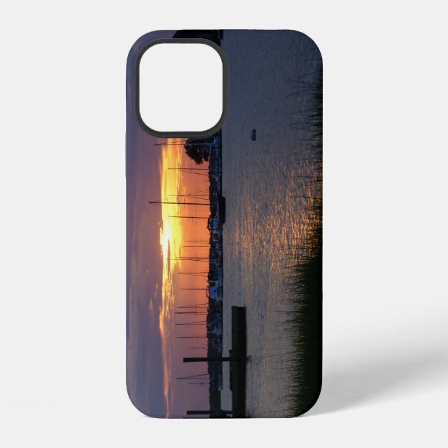 Folly River Sunset iPhone Case (Back)