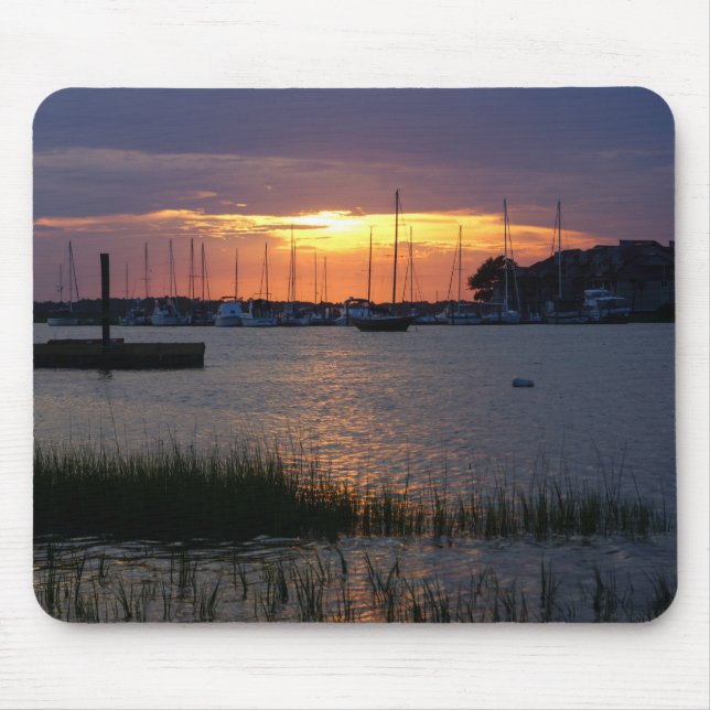 Folly River Sunset Mouse Pad (Front)