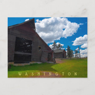 Folsom Farm Fishtrap Lake Washington Postcard