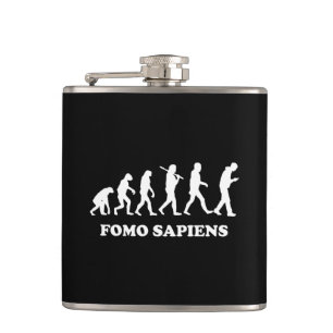 Fomo Sapiens Hip Flask