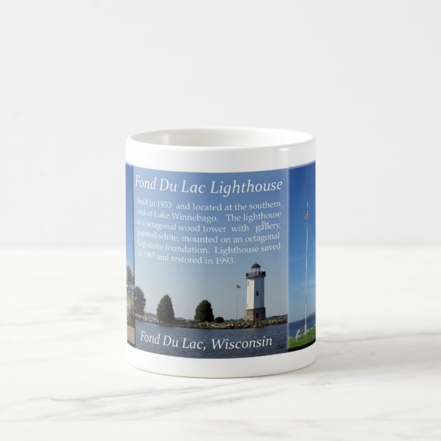 Fond Du Lac Lighthouse mug (Center)