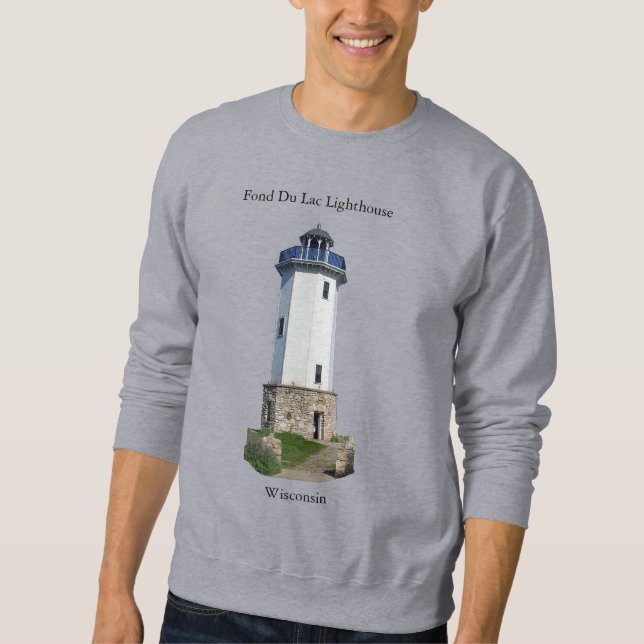 Fond Du Lac Lighthouse Shirt black lettering (Front)