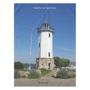 Fond Du Lac Lighthouse table cloth