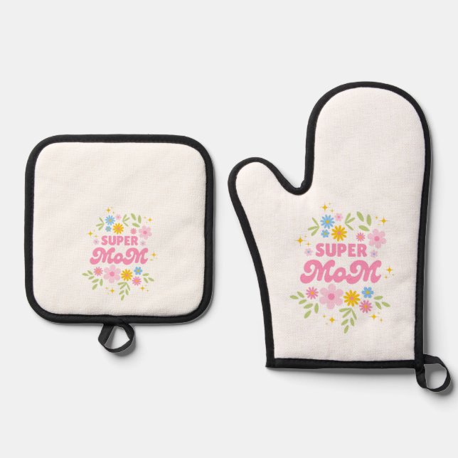 Fonix - Pot Holders Oven Mitt & Pot Holder Set (Front)