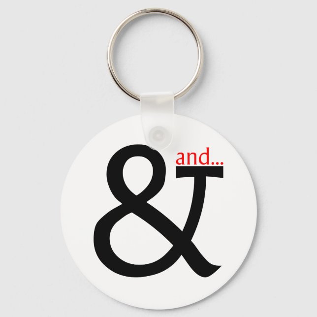 Font Cookery Key Ring (Front)