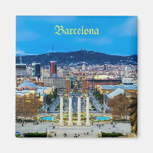 Font Montjuic, Barcelona magnet