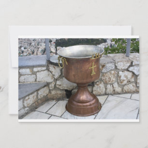 Font used in Baptism Invitation