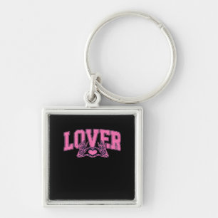 Font With Skeleton Hands Classic Key Ring