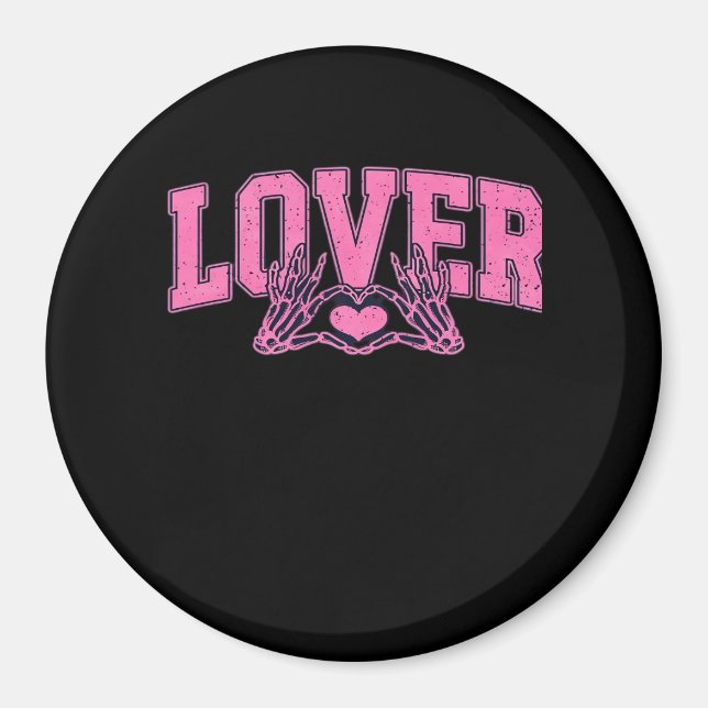 Font With Skeleton Hands Classic Magnet (Front)