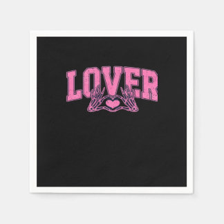 Font With Skeleton Hands Classic Napkin