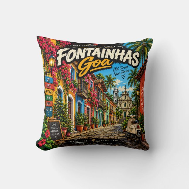 Fontainhas  cushion (Front)