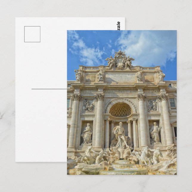 Fontana di Trevi Postcard (Front/Back)
