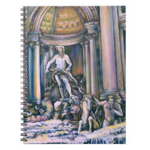 Fontana Di Trevi, Roma, Italy Notebook